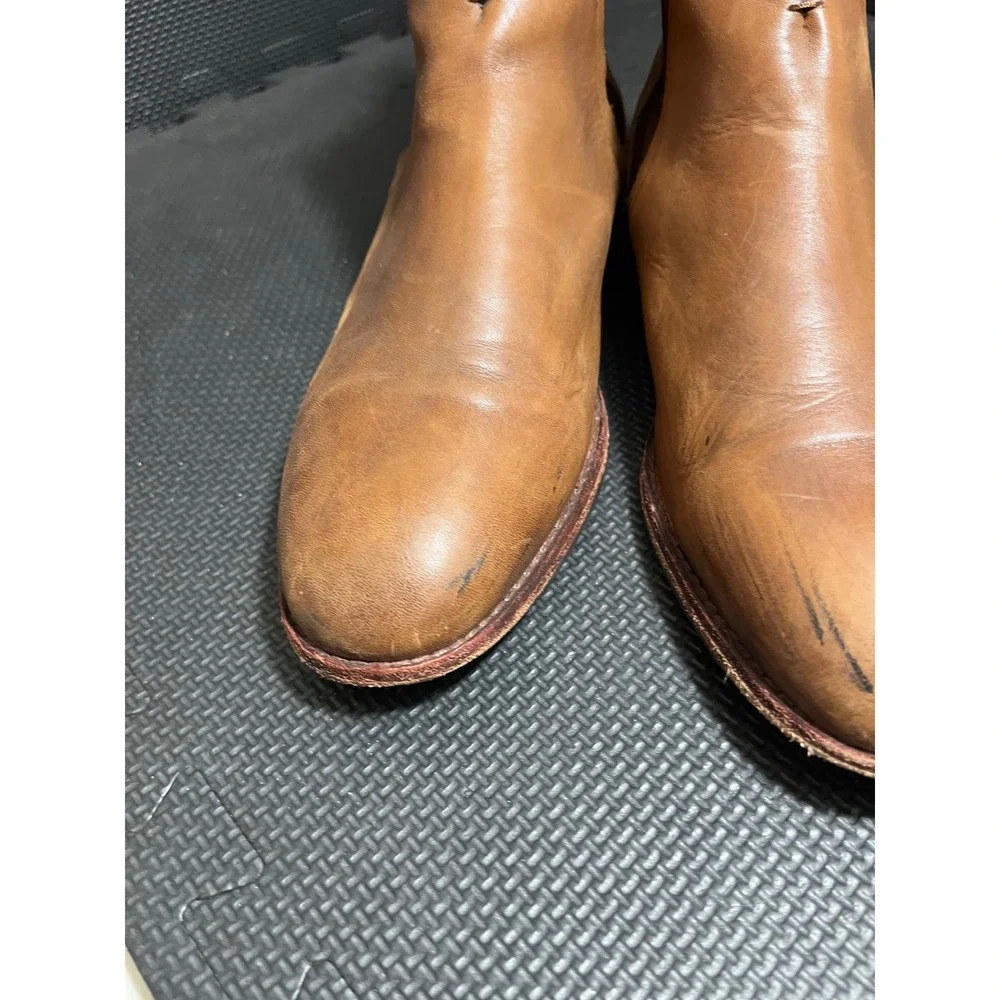 Hudson London Chelsea Boots Mens 43 US 10 Tan Leather SER01 Ankle‎ Boots